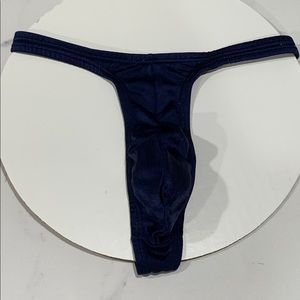Men’s Daniel Alexander navy blue thong size L